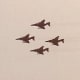 A flight of F-4 Phantom IIs at an Andrews AFB Open House.