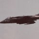 A USMC AV-8 Harrier performing at Andrews AFB.