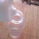 Add the baby oil to the bottle