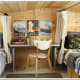 The loft in this home houses three growing boys, each with their own space.