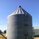 This small Behlen bin has a simple ladder style . . .