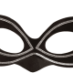 Free Mardi Gras cat eyes half-mask