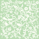 St. Patrick's Day green Victorian flowers scrapbook papers