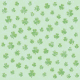 St.Patrick's Day shamrock green background scrapbook paper
