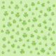 St.Patrick's Day shamrock light green background