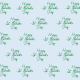 Free happy St. Patrick's Day scrapbook paper: blue background