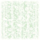 St. Patrick's Day green Victorian flowers and stripes scrapbook paper