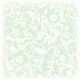 Free St. Patrick's Day green Victorian flowers scrapbooking paper