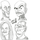 Michael Jordan, Sean Connery, Helen Hunt, Dalai Lama