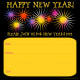 New Years Eve party with fireworks