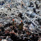 Russian emergency workers at the scene of accident. (ALEXANDER NEMENOV/AFP/Getty Images)