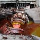 Damaged equipment. (AP Photo/ Rossiiskaya Gazeta Newspaper)