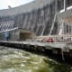 Damaged Sayano-Shushenskaya dam's hydroelectric power station and Yenisei River. (REUTERS/Ilya Naymushin)
