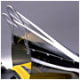 Adjustable Windshield Its simple to set the windshield height just where you want it with our adjustable windshield. Nine different heights are accessible with the turn of a knob.