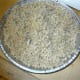 This is the pan of ground wheat. It looks amazingly like hamburger, except it's not as red. When I used to use red wheat, it did look like ground beef.