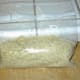 As I did with the wheat, I packed this in a bag to freeze until December 18 to mix with the other ingredients. You don't really need to thaw it first. Just take it from the freezer and move it into the refrigerator in the morning.