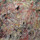 Closeup of a Rogan painting furnished by William Reaves Fine Arts Gallery