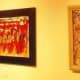 Rogan art hanging in the William Reaves Art Gallery