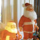 Outdoor Vintage Santa Decorations