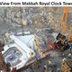 View of the Haram from the Makkah Clock tower