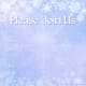 free winter invitations: snowflakes