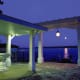 love evening lakefront view of Geneva Lake Wisconsin