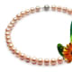 Pink Cultured freshwater Pearl Nacklace