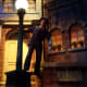 One of the first scenes is Gene Kelly "Singing In the Rain.