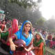 Waiting for the turn as other friends are fetching water