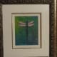 "GREEN SPRING", Lithograph image viewed through lenticular lens w/ unique embellishment by artist and hand signed in ink. Royal Caribbean Oasis of the Seas, 20140820, Tim Yanke