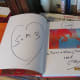 Peter Max's Autograph Inside His Book