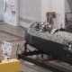 The He 219's fuselage in the restoration workshop of the Udvar-Hazy Center, June 15, 2019. Part of the radar array is installed.