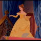 Belle's stunning yellow ball gown is iconic of the princess. A fitted bodice, off-the-shoulder sleeves, a full elegant skirt, and golden yellow gloves to match. Of all the princess gowns, this really has to be the best.