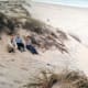 My two brothers and cousin in the sand dunes on South Padre Island (early 1960s)