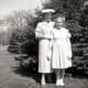My mother and I in Wisconsin dressed for attending church in the 1950s