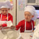Adding all of the dry ingredients.