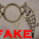 Filigree is poorly stampem metal with clumsy details and poor silver plating. Common reproduction on eBay, being passed off as antique.