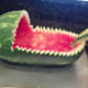 This is what your carriage will look like before adding the wheels and fruit.