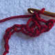 Close the stitch with a chain. This is the LID CHAIN.