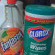 Grease cutter & sanitizing wipes for counters