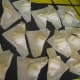 Cream cheese wontons. To make these use 1 tea. of low-fat, or nonfat cream cheese for the filling. For Crab Ragoons mix 4 oz. of cream cheese with 4 oz. of real or imitation crab for the filling.