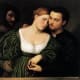 Venetian Lovers - Paris Bordone- between 1525 and 1530