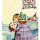 Raggedy Anne is going to the bed
