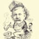 Caricature by Johnny Gruelle