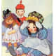 Raggedy Ann and her toy friends