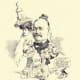 Vintage caricature by Johnny B. Gruelle