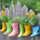 Grow some flowers in those boots!