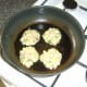 Frying chicken, sweetcorn and bell pepper fritters