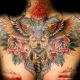 Traditional chest piece.