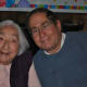 Mom and big brother Mike on her 95th birthday